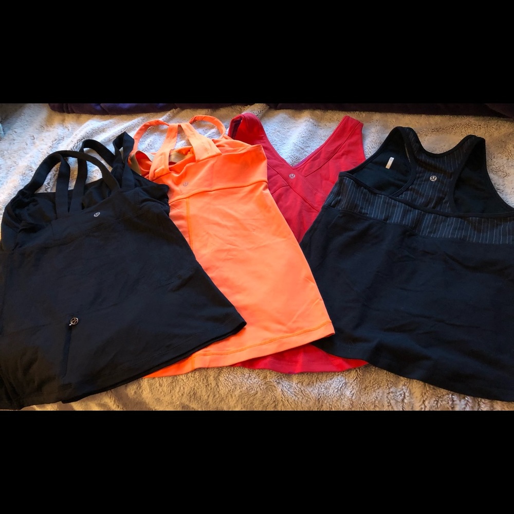Lululemon Workout Tops (Bundle of 4)